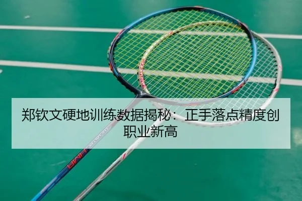 郑钦文硬地训练数据揭秘：正手落点精度创职业新高